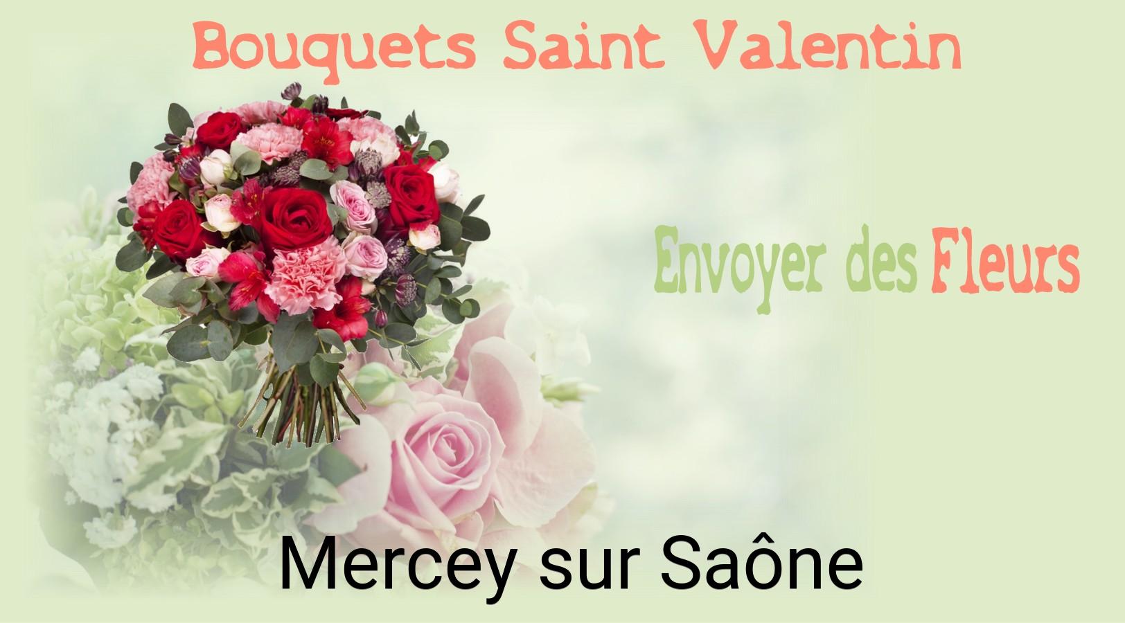 Roses de Saint-Valentin livrées à Mercey-sur-Saône